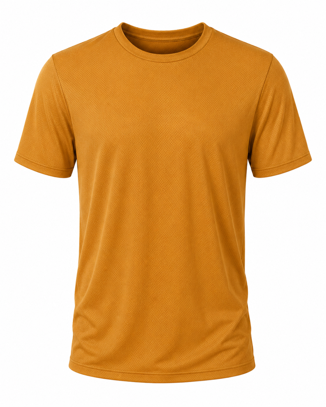 Playera Dry Fit Mostaza/Dorado - frente