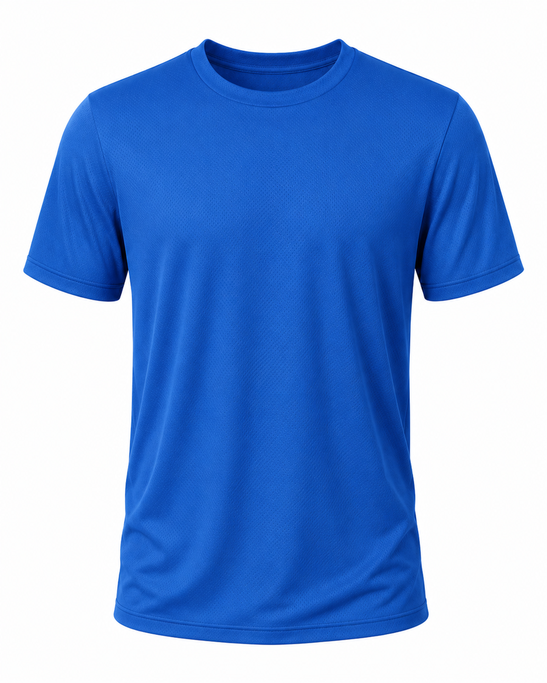 Playera Dry Fit Azul Rey - frente