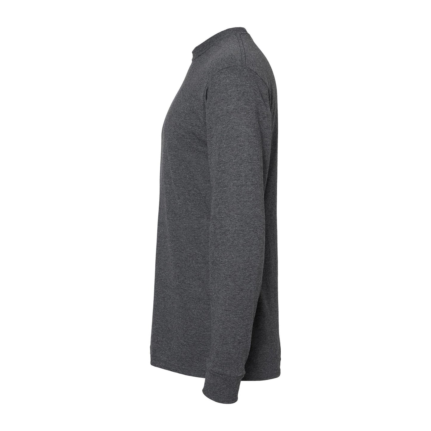 Playera Negro Jaspeado - costado