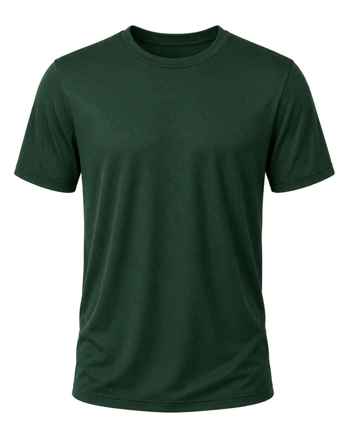 Playera Dry Fit Verde Fuerte - frente