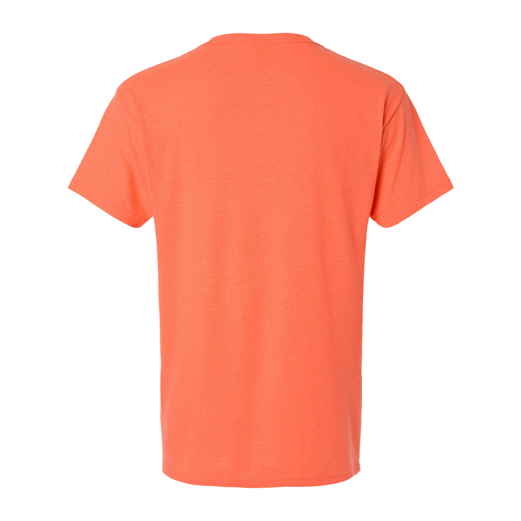 Playera Naranja Jaspe Htr Co - costado