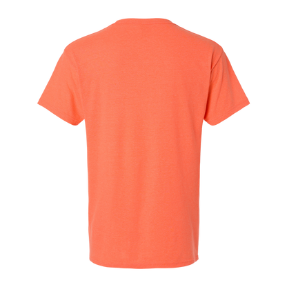 Playera Naranja Jaspe Htr Co - costado