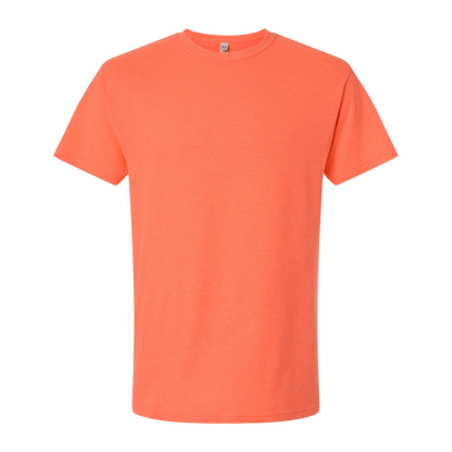 Playera Naranja Jaspe Htr Co - frente