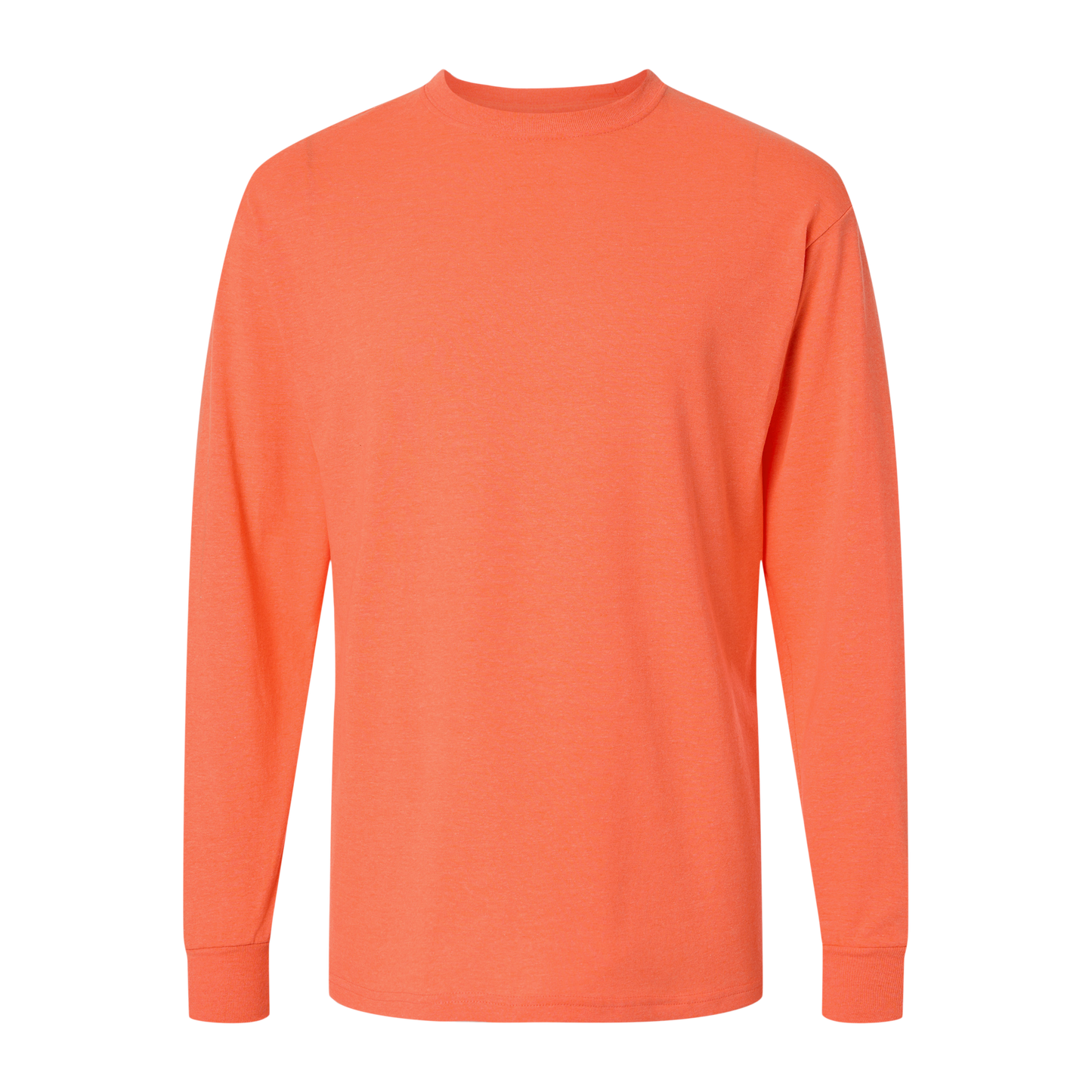 Playera Naranja Jaspe Htr Co - frente