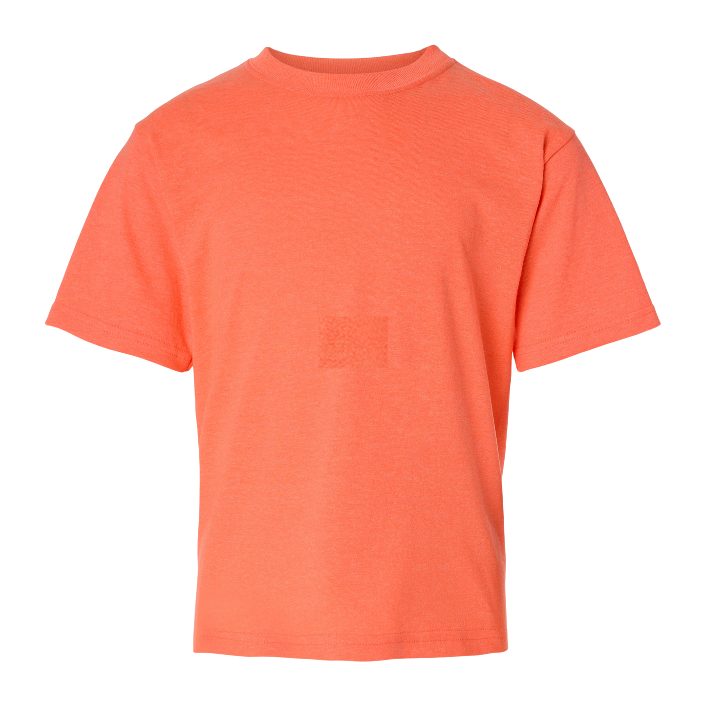 Playera Naranja Jaspe Htr Co - frente