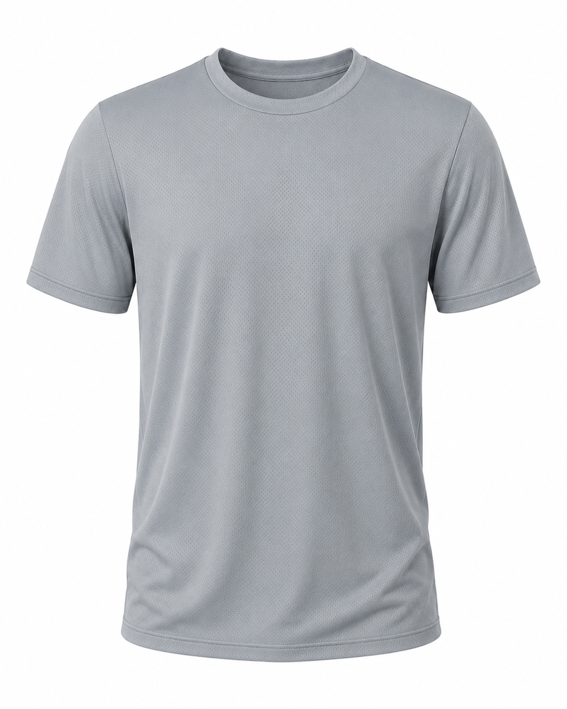 Playera Dry Fit Gris - frente