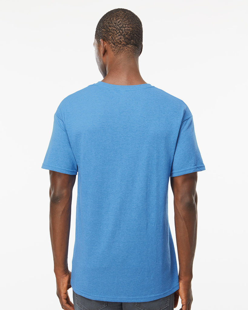 Playera Turquesa Jaspe Htr T - costado