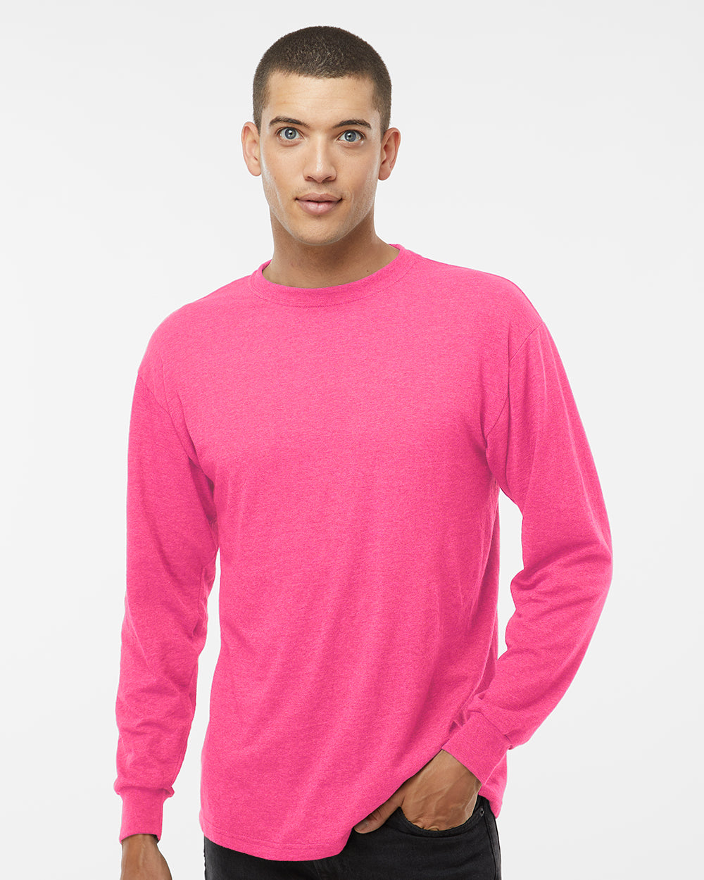 Playera Rosa Neon Pink - frente
