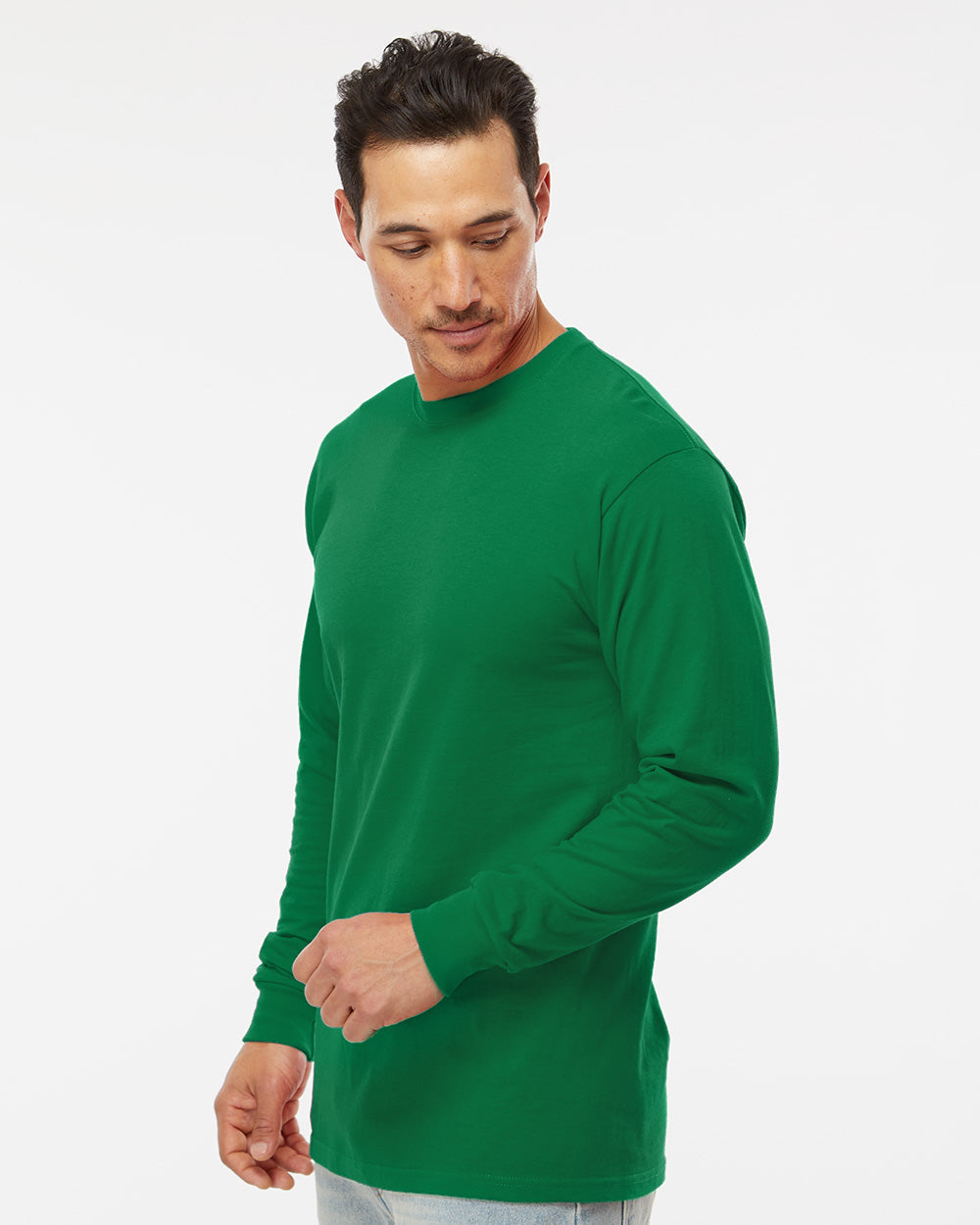 Playera Verde Bandera Fine - frente