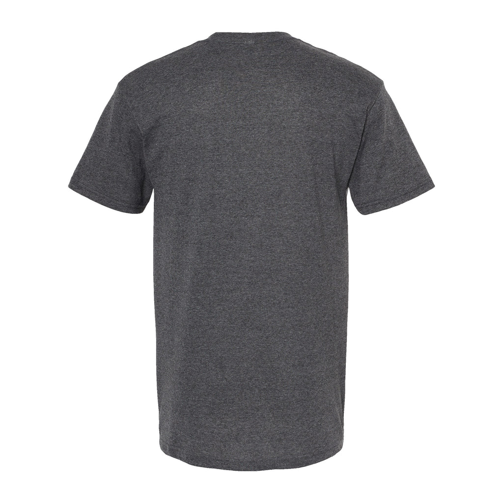 Playera Negro Jaspeado - espalda