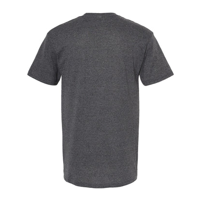 Playera Negro Jaspeado - espalda