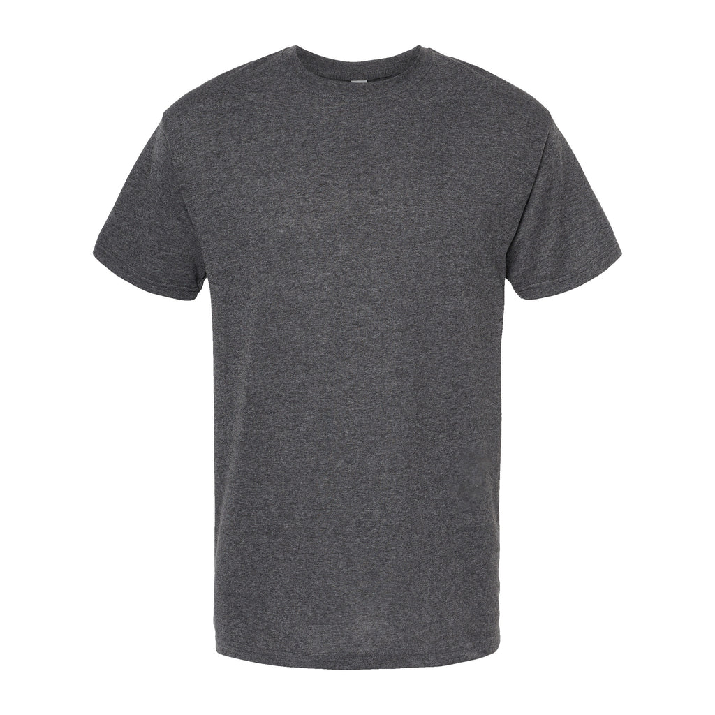 Playera Negro Jaspeado - frente