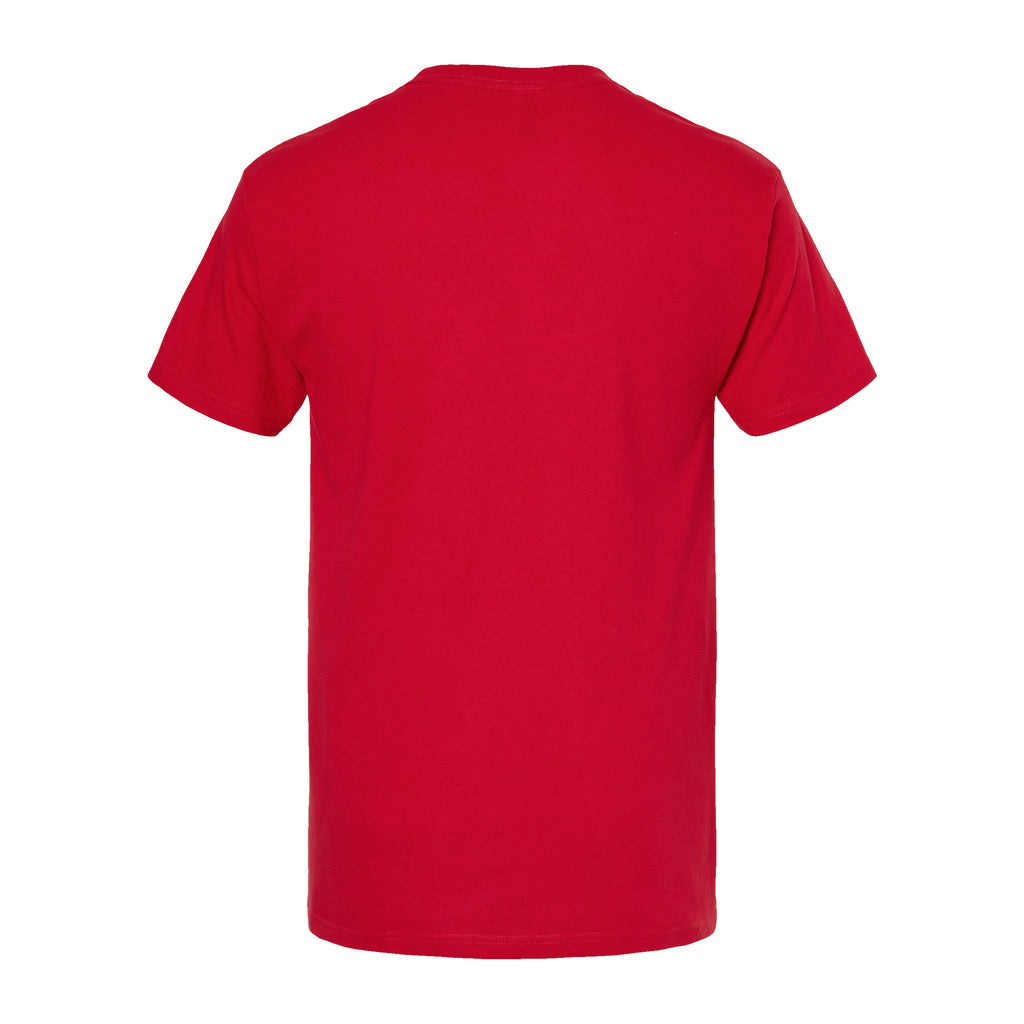 Playera Rojo Brillante - espalda