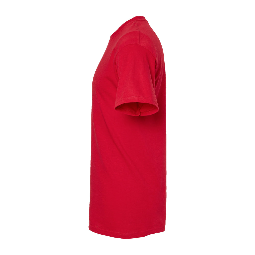 Playera Rojo Brillante - costado