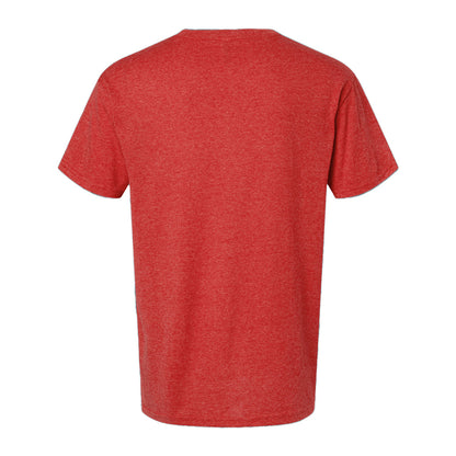 Playera Rojo Jaspeado - espalda