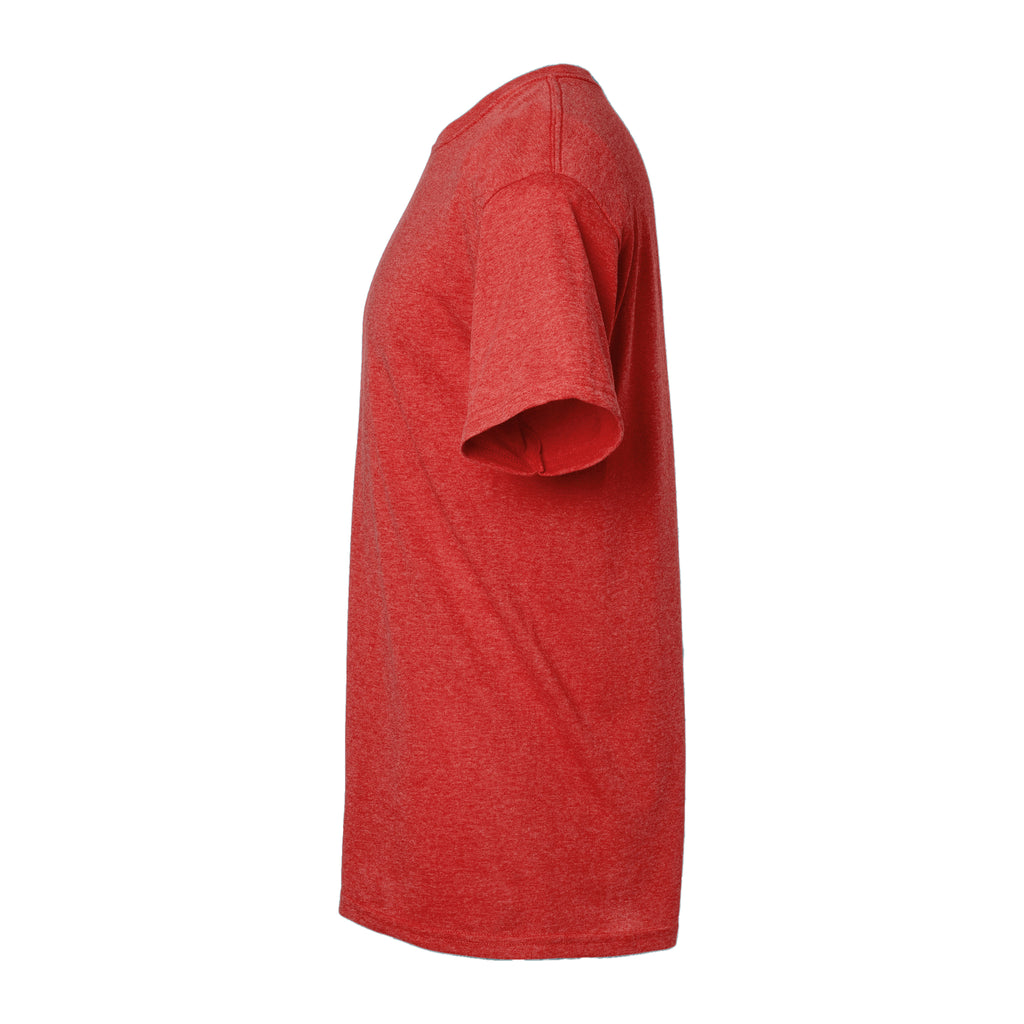 Playera Rojo Jaspeado - costado