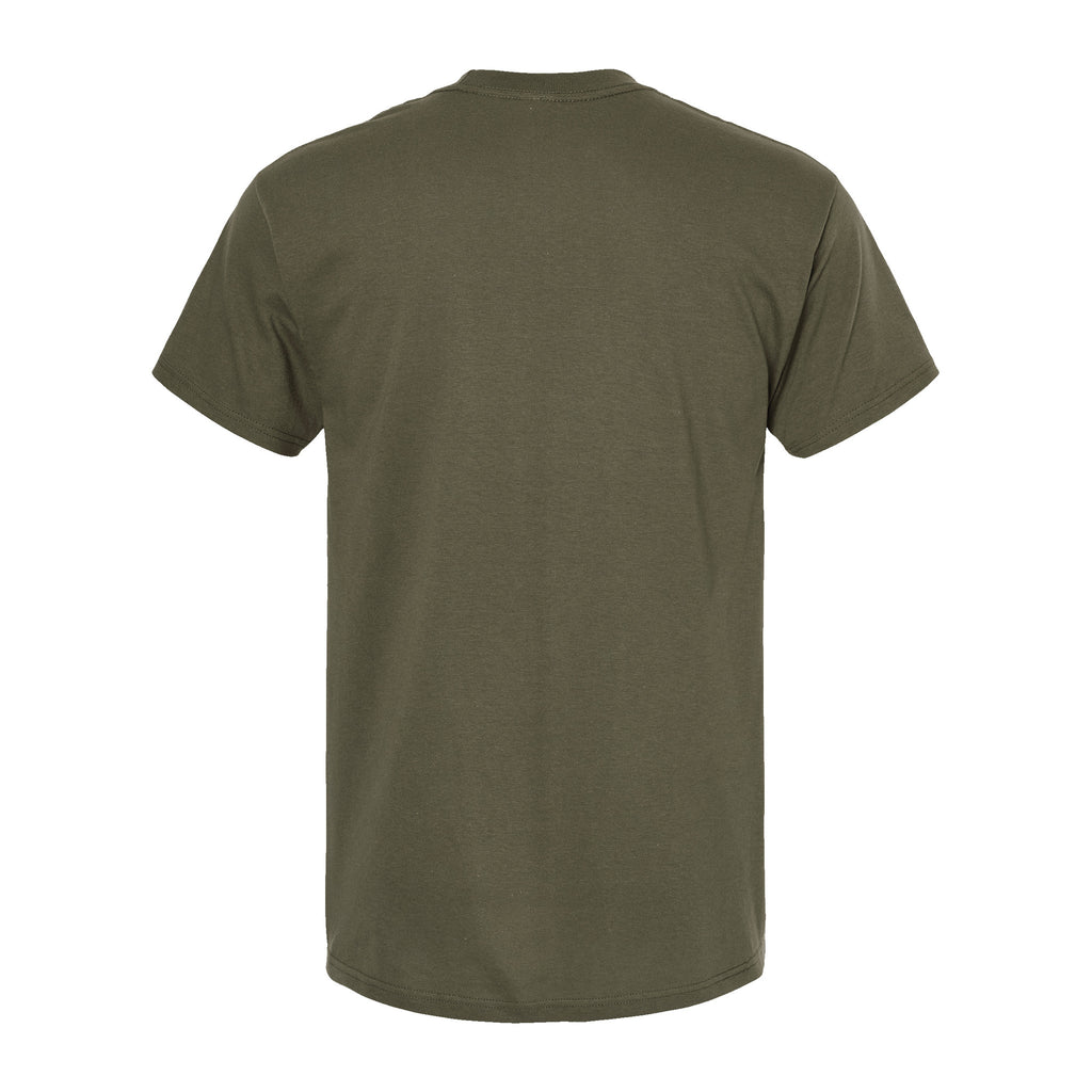 Playera Verde Militar - espalda