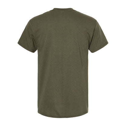 Playera Verde Militar - espalda