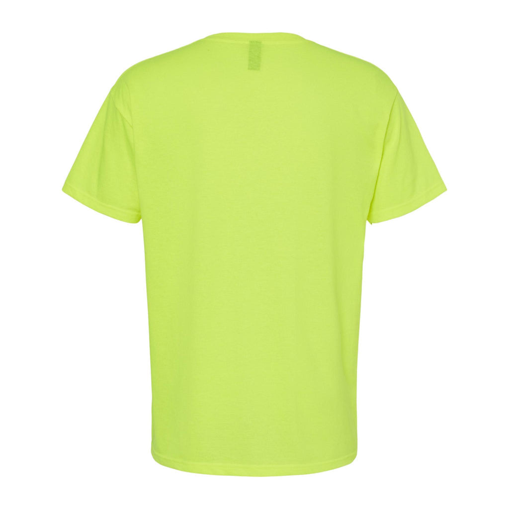 Playera Verde Seguridad - espalda