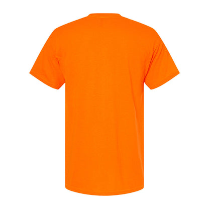 Playera Naranja Seguridad - espalda