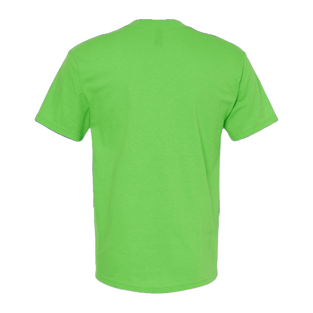 Playera Verde Lima - espalda
