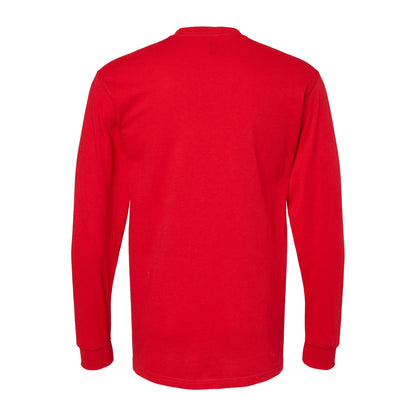 Playera Rojo Brillante - espalda